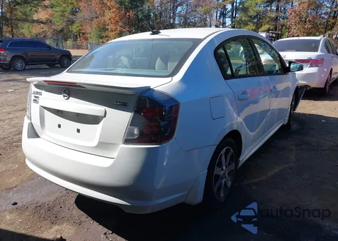 2012 Nissan Sentra 2.0 Sr from USA, damaged, VIN 3N1AB6AP3CL651372